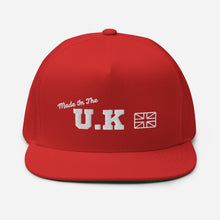 Load image into Gallery viewer, UK Flag SnapBack:Embroidered - J and P Hats 