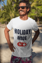 Load image into Gallery viewer, Holiday Mode T shirt , custom holiday logo t shirts ,j and p hats
