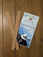 Load image into Gallery viewer, Equal Earth New Genuine Panama Hat Rolling Folding Authentic & Fairtrade - White (58cm)