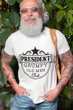 Load image into Gallery viewer, Grumpy Old Man Club Funny Logo T Shirt - retired t shirt | Jandp hats