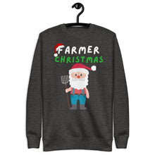Load image into Gallery viewer, Farmer Christmas sweatshirt | j and p hats