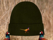 Load image into Gallery viewer, Shooting gift wool mix Pheasant Beanie