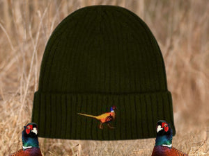 Shooting gift wool mix Pheasant Beanie