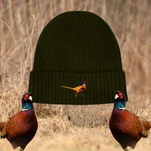 Shooting gift wool mix Pheasant Beanie