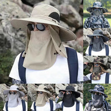 Load image into Gallery viewer, full face coverage sun hat - Uv Protection: J and P Hats