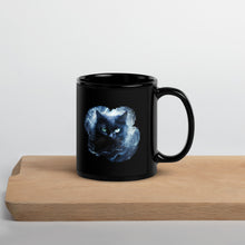 Load image into Gallery viewer, Black Cat Coffee Mug 