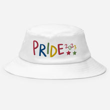 Load image into Gallery viewer, Pride 2023- Embroidered bucket  Hat - J and P Hats 