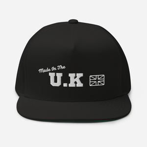 UK Flag SnapBack:Embroidered - J and P Hats 