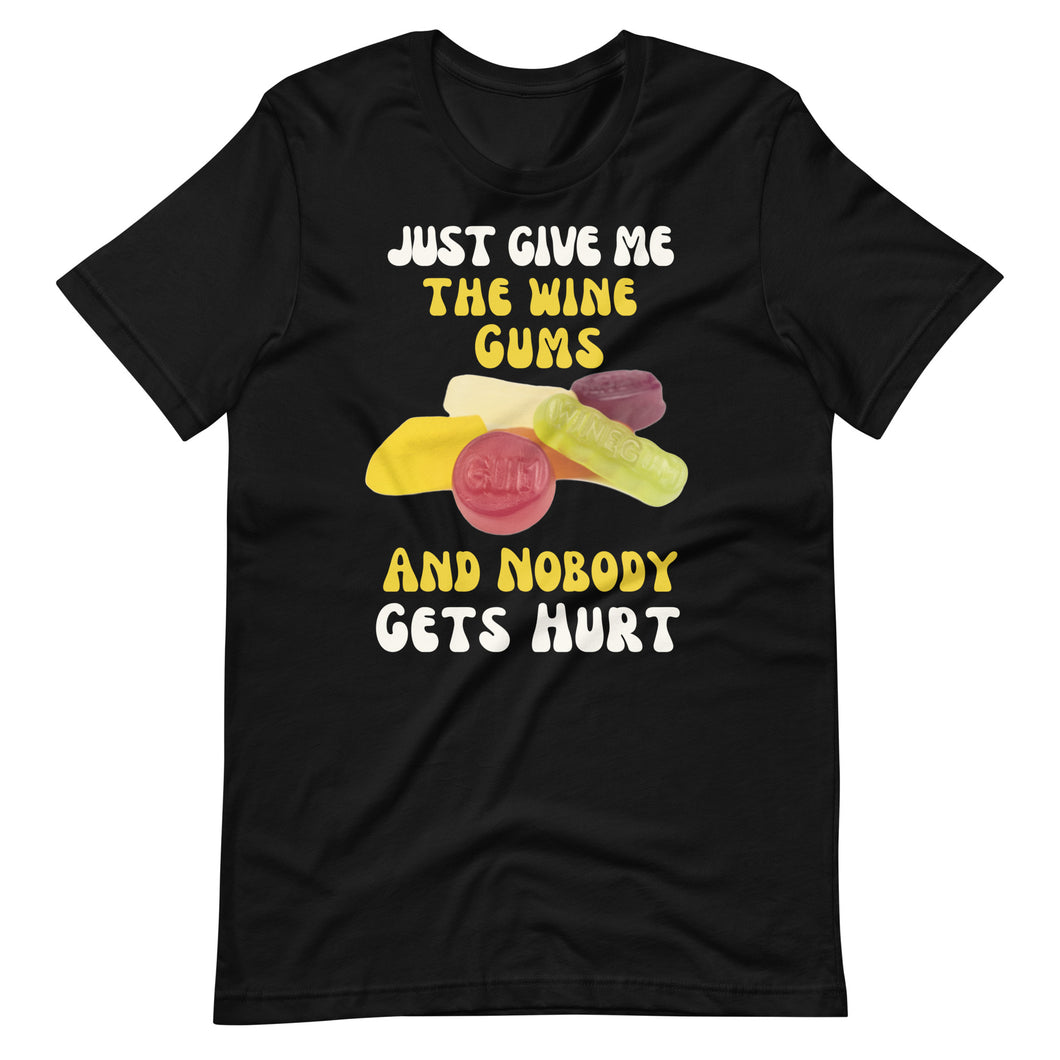 Wine Gums T-Shirt, Funny Sweets Lover Tee