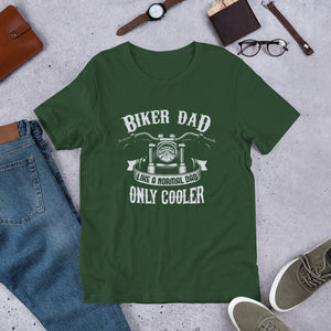 Dad Gift - Biker T Shirt  - J and P Hats 