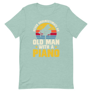 Piano shirt : Ideal gift for a pianist : J and P Hats 