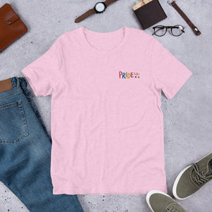 Pride 2023- Embroidered T shirt - J and P Hats 