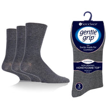 Load image into Gallery viewer, Gentle Grip Socks - Soft Top Men’s Socks