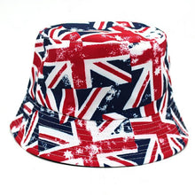 Load image into Gallery viewer, Union Jack Bucket Hat - Bucket Hats | j and p hats