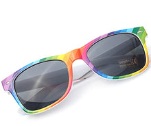 Load image into Gallery viewer, Colourful Gay Pride Drifter Rainbow Style Sunglasses (WSPSG1)