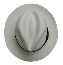 Load image into Gallery viewer, Equal Earth New Genuine Panama Hat Rolling Folding Quality with Travel Tube - White (59cm)