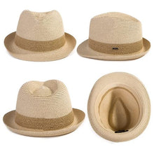 Load image into Gallery viewer, Comhats  Trilby Straw