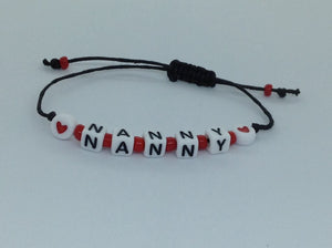 Hand Made Nanny Bracelet- Lovely Gift