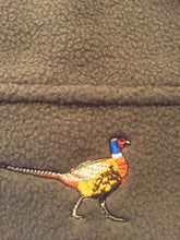 Load image into Gallery viewer, Fleece neck warmer pheasant embroidered | j and p hats 