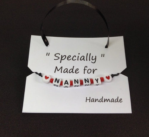 Hand Made Nanny Bracelet- Lovely Gift