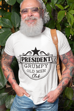 Load image into Gallery viewer, Grumpy Old Man Club Funny Logo T Shirt - retired t shirt | Jandp hats 