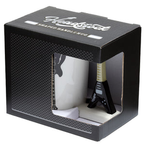 Guitar fan mug ,custom mug guitar shaped mug | j and p hats 
