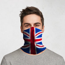 Load image into Gallery viewer, Union Jack Face Mask ,Union Jack cycling motorcycle bandana | j and p hats 