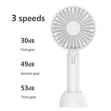 Load image into Gallery viewer, Handheld min fan -USB charging | j and p hats