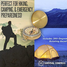 Load image into Gallery viewer, Military Compass. Camping Survival Compass | J and P Hats