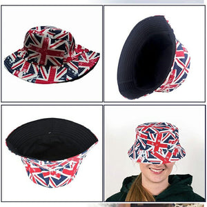 Union Jack Bucket Hat - Bucket Hats | j and p hats