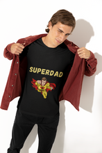 Load image into Gallery viewer, Superdad t shirt - the original Superdad clothing - j and p hats