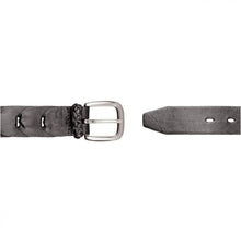 Load image into Gallery viewer, Barmah Kangaroo Leather Belt super Quality in black or brown - J and p hats Barmah Kangaroo Leather Belt super Quality in black or brown