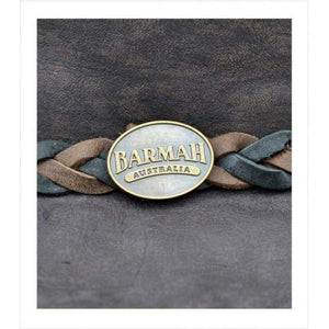 Barmah Leather Hat 1019 Sundowner Kangaroo Leather Black-J and p hats -