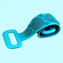 Load image into Gallery viewer, Bath Back Brush - Flexible Silicone Bath Or Shower Scrubbers - J and p hats Bath Back Brush - Flexible Silicone Bath Or Shower Scrubbers