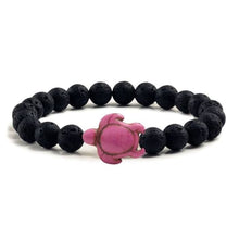 Load image into Gallery viewer, Black Lava Natural Stone Bracelets - J and p hats Black Lava Natural Stone Bracelets