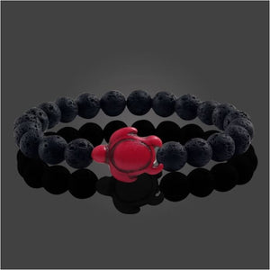 Black Lava Natural Stone Bracelets - J and p hats Black Lava Natural Stone Bracelets