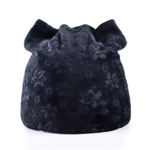 Cat ear style ladies hats great choice of patterns and colours-J and p hats -
