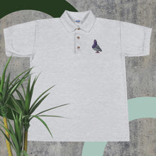 Load image into Gallery viewer, Pigeon Fanciers Embroidered Polo Shirt | j and p hats 