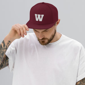 W Snapback Hat - J And P Hats 