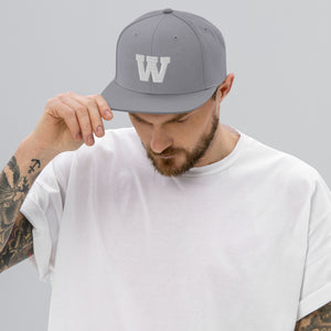 W Snapback Hat - J And P Hats 