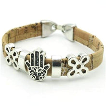Load image into Gallery viewer, Cork Tree of Life 17cm bracelet-J and p hats -