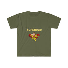 Load image into Gallery viewer, Superdad t shirt - the original Superdad clothing - j and p hats
