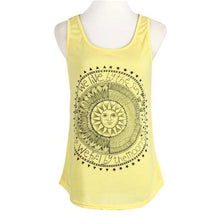 Load image into Gallery viewer, Fashion Sun Print Vest Top ideal festival/ holiday vest-J and p hats -13,2018,30,AR,Base,Beach,Blouse,Camis,Casual,Fashion,Neck,Print,Shirt,Sun,Tank,Top,Tops,Vest,Wholesale,Women,Womens