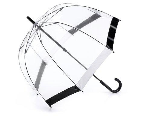 Fulton Birdcage 1 Umbrella Black & White Trim - J and p hats Fulton Birdcage 1 Umbrella Black & White Trim
