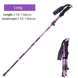 Hiking pole - 4 Section Adjustable and Folding Hiking Pole - J and p hats Hiking pole - 4 Section Adjustable and Folding Hiking Pole