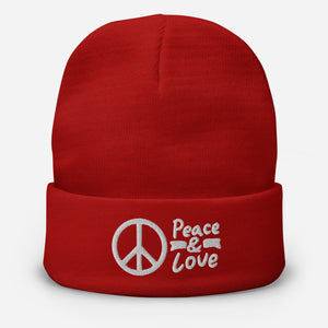 Peace Sign Beanie | j and p hats 