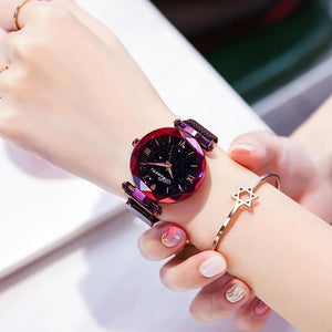 Ladies watch Elegant Magnet Fashion Quartz Wristwatch - J and p hats Ladies watch Elegant Magnet Fashion Quartz Wristwatch