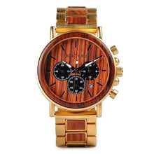 Load image into Gallery viewer, Men’s Gold Colour Watch Men Luxury-J and p hats -