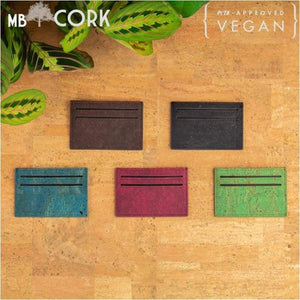 Natural Cork slim Wallet for Men cork vegan card holder handmade casual wooden Eco wallet from Portugal BAG-254-ABCDE-J and p hats -