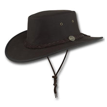 Load image into Gallery viewer, Oilskin Hat - BARMAH HAT 1050 OILSKIN BROWN-J and p hats -